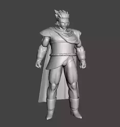 Paragus 3D Model dragon ball character 3D print model