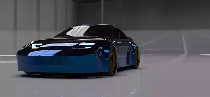Nissan 300zx Concept 3D model