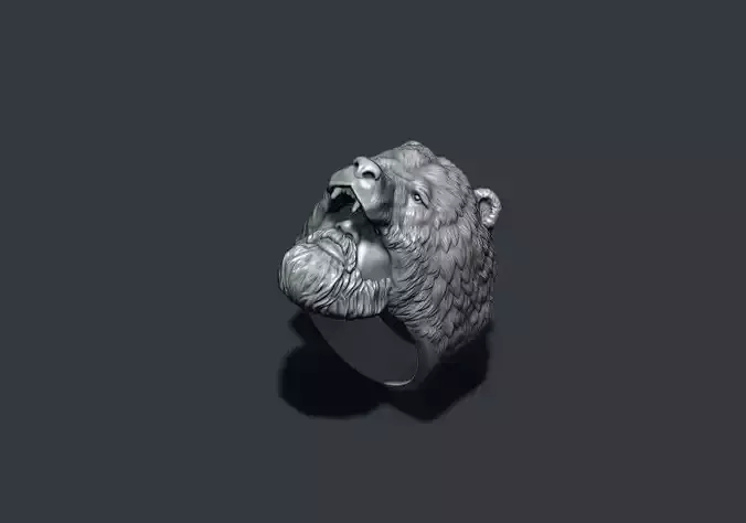 Man Bear ring
