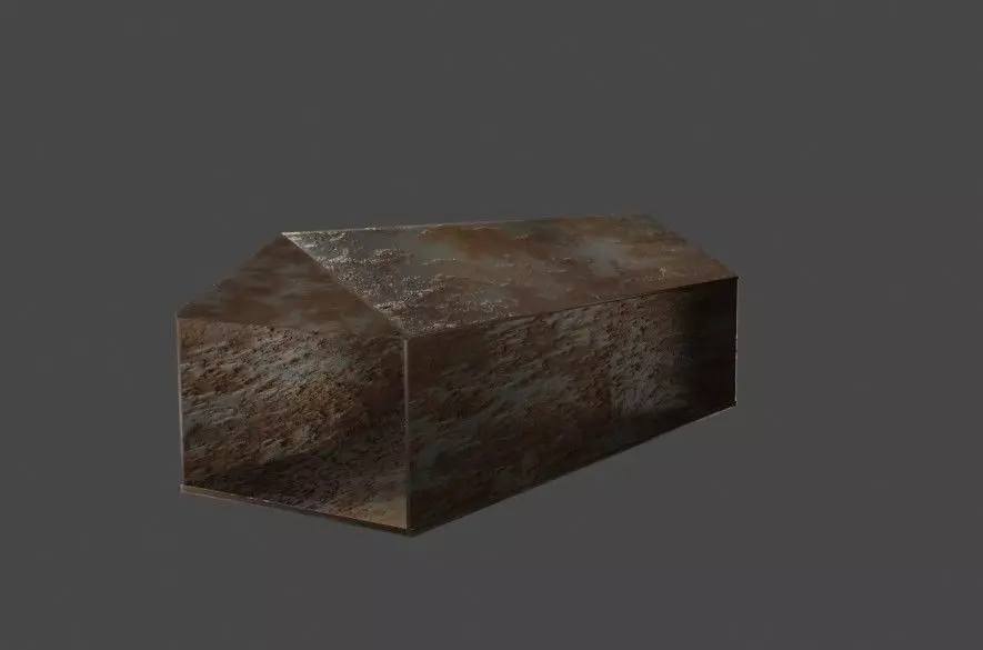 Old bunker 3D model_0