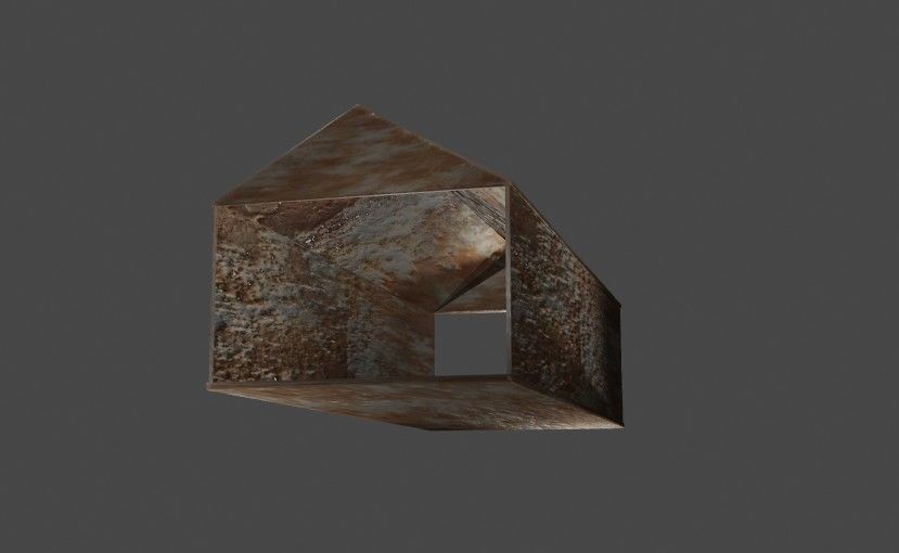 Old bunker 3D model_2