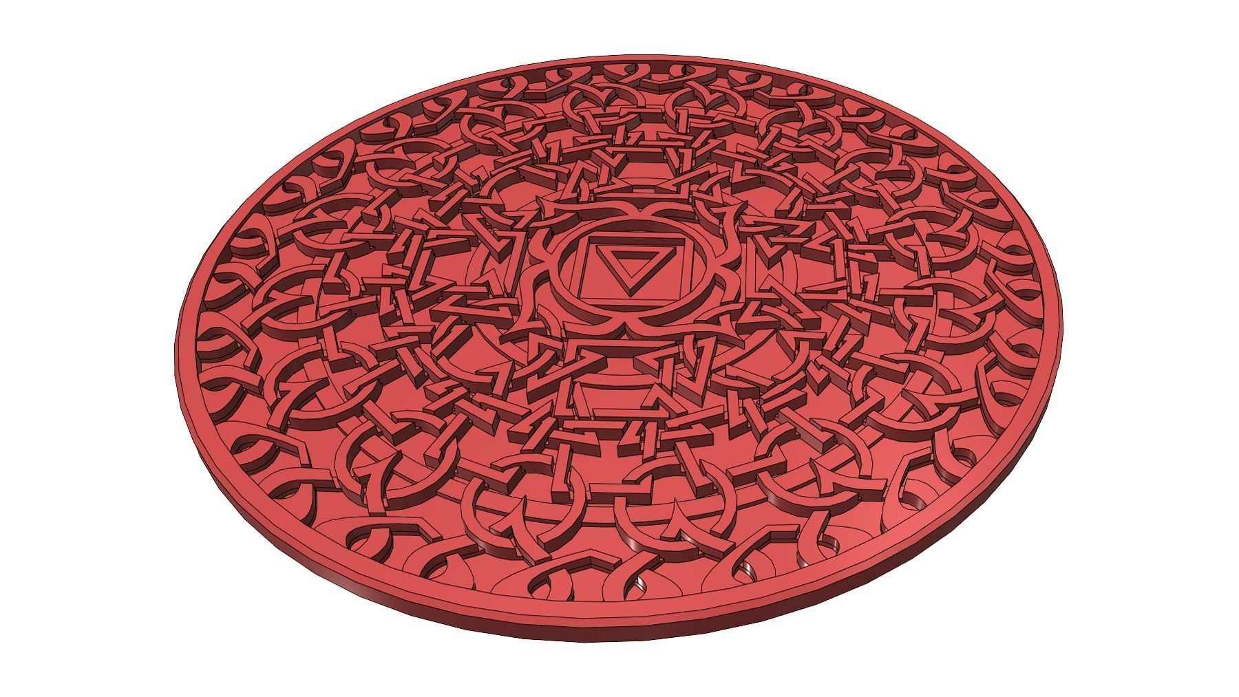 Earth Chakra Coaster