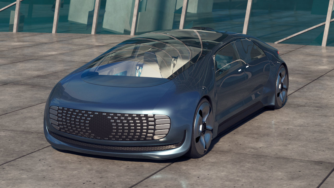 Concept car  Luxury F015 3D model_20