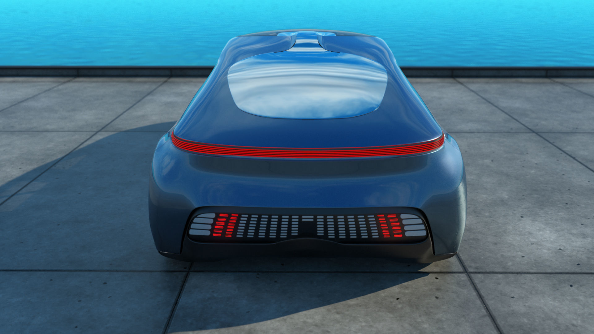 Concept car  Luxury F015 3D model_29