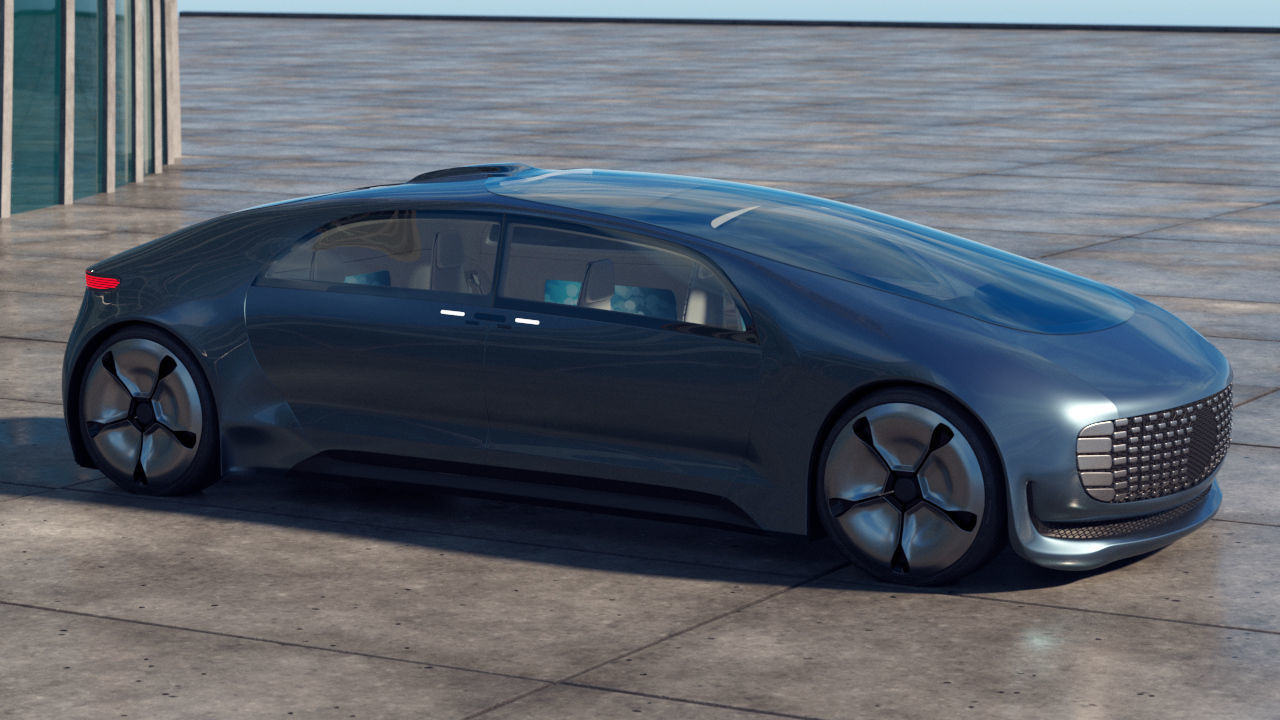 Concept car  Luxury F015 3D model_23