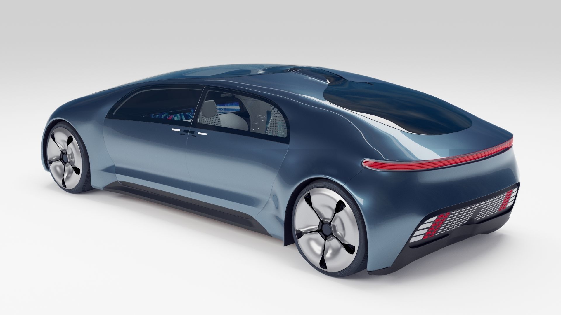Concept car  Luxury F015 3D model_4