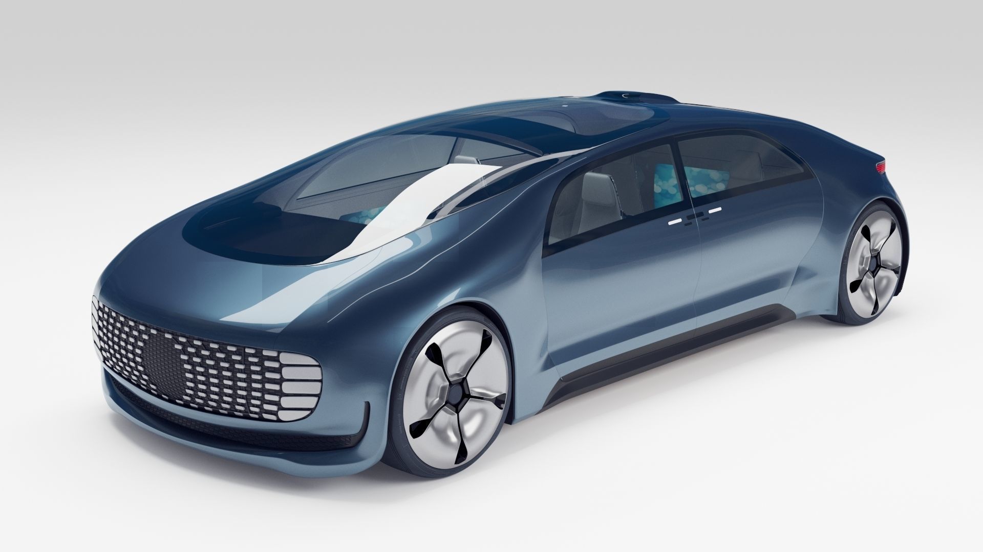 Concept car  Luxury F015 3D model_2
