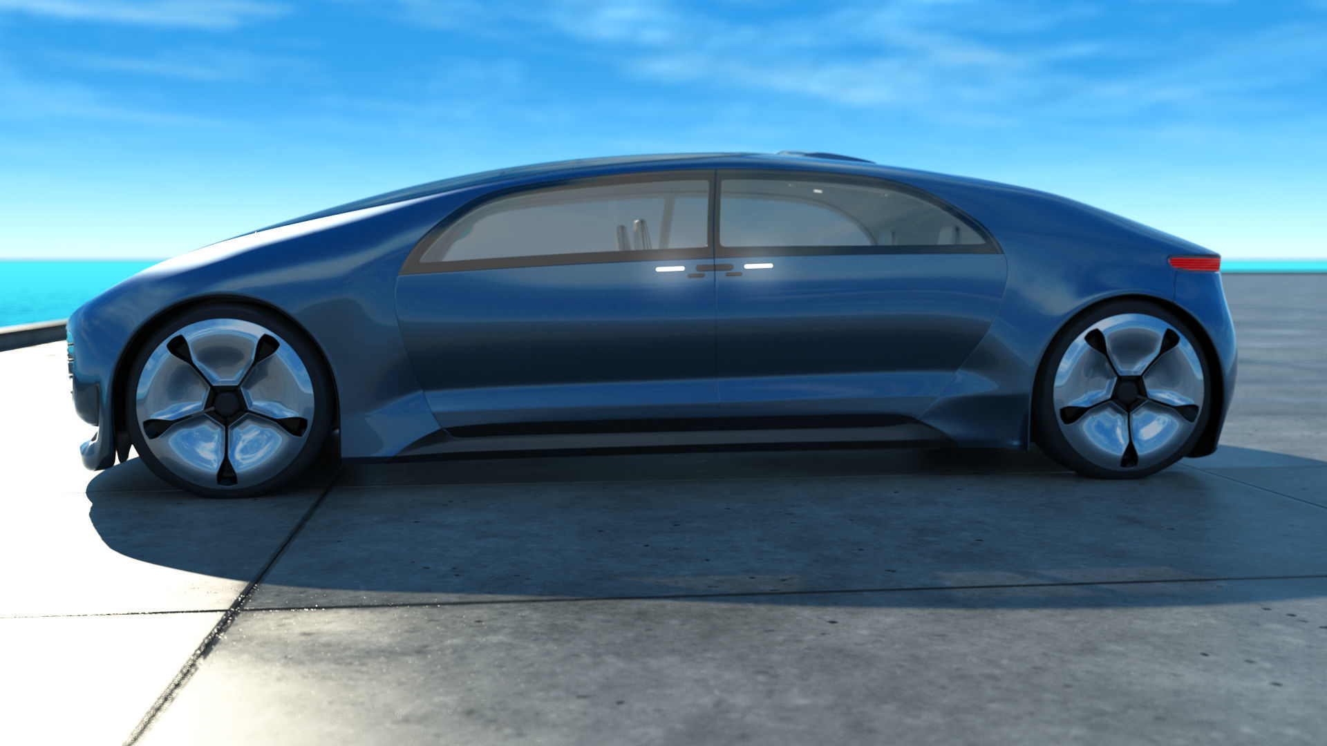 Concept car  Luxury F015 3D model_32
