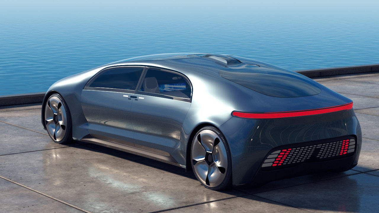 Concept car  Luxury F015 3D model_16