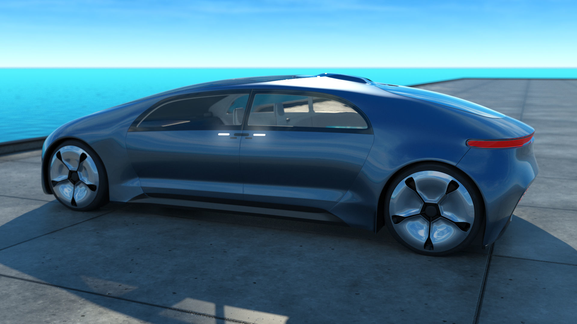 Concept car  Luxury F015 3D model_31