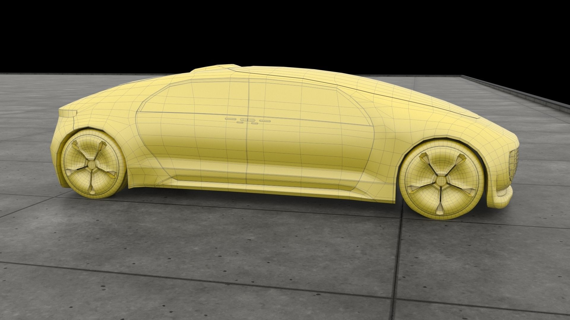 Concept car  Luxury F015 3D model_9