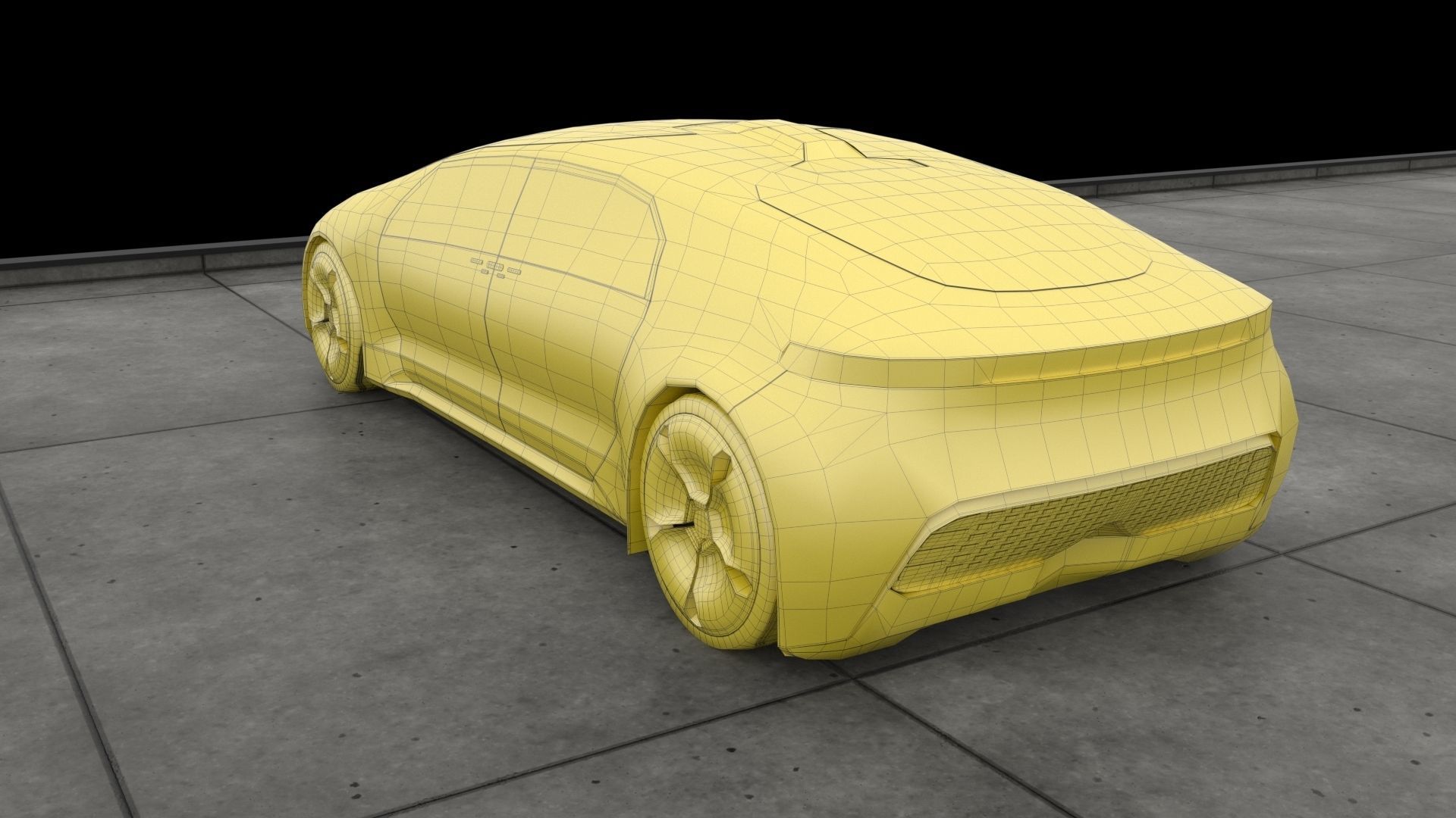 Concept car  Luxury F015 3D model_10