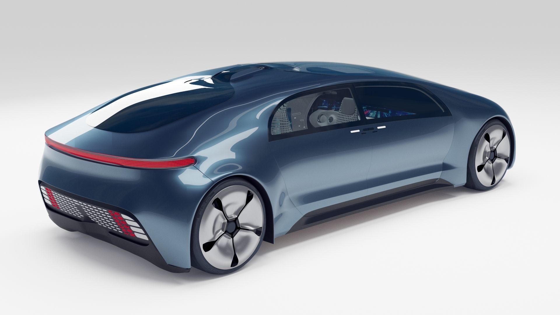 Concept car  Luxury F015 3D model_6