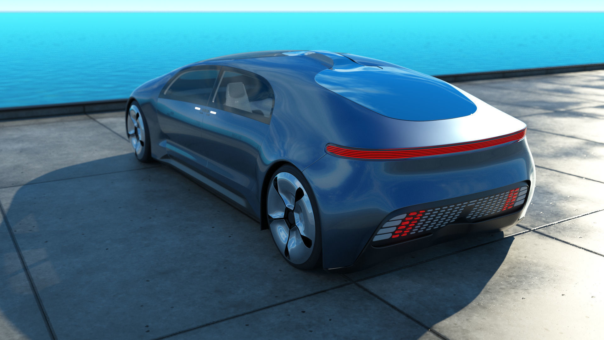 Concept car  Luxury F015 3D model_30