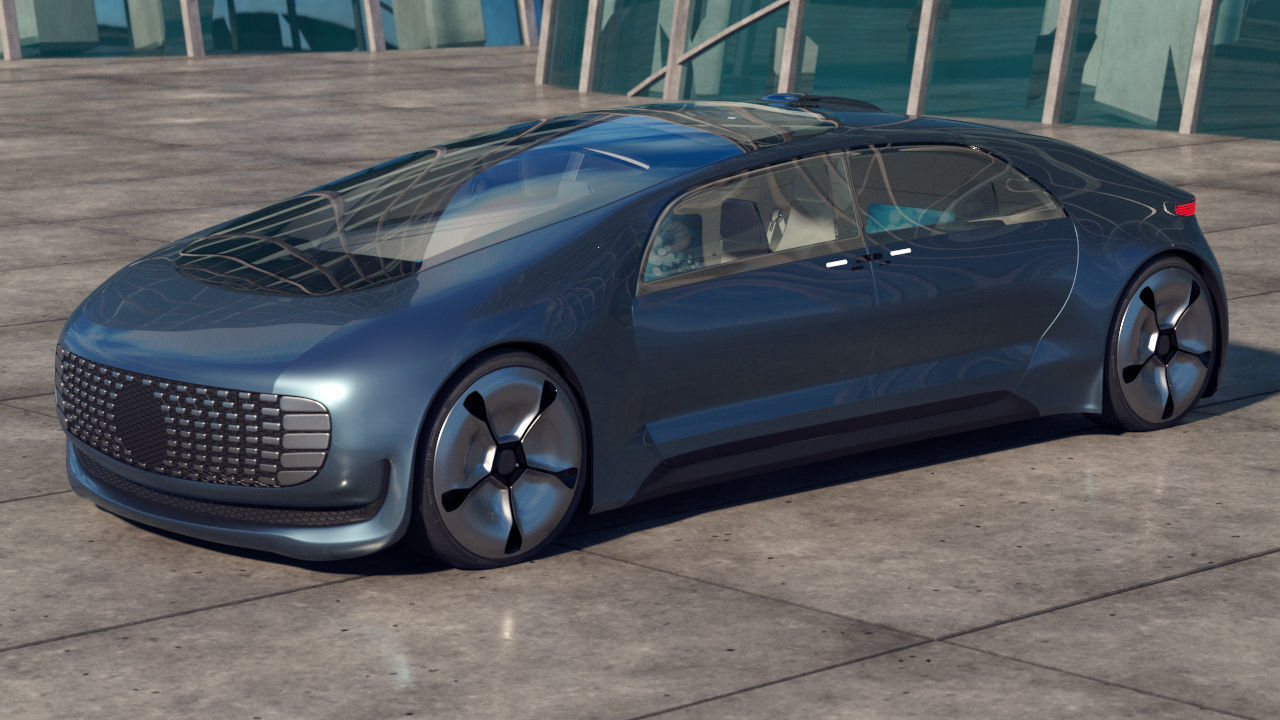 Concept car  Luxury F015 3D model_19