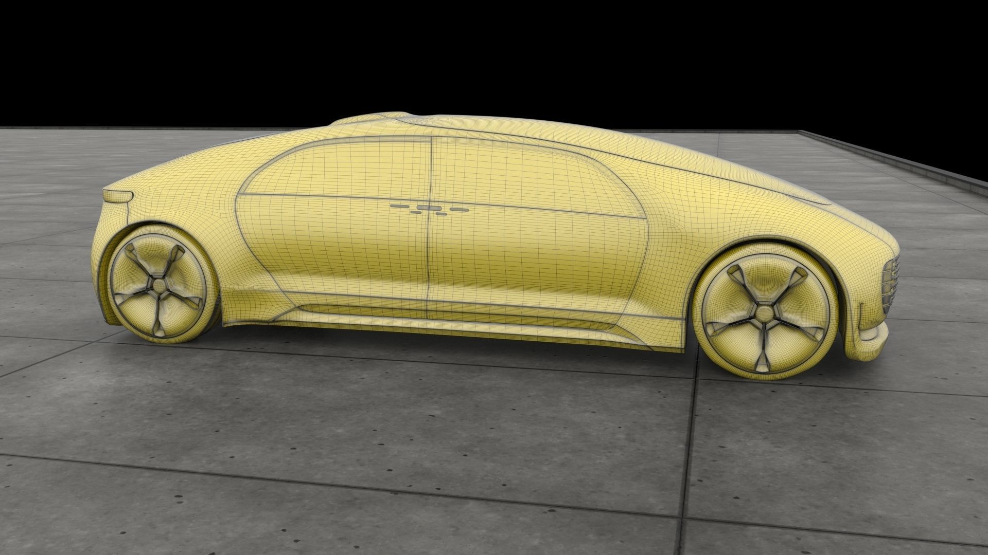 Concept car  Luxury F015 3D model_12