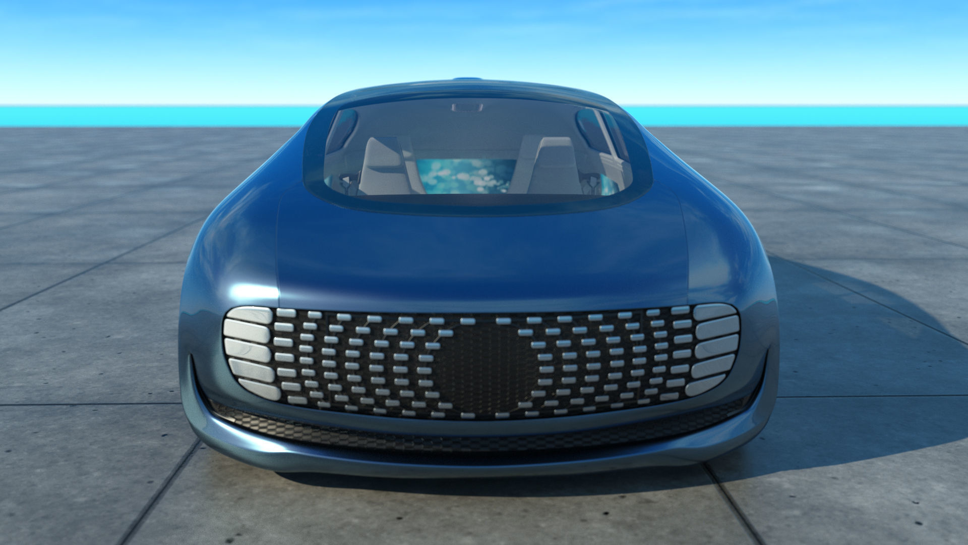 Concept car  Luxury F015 3D model_25