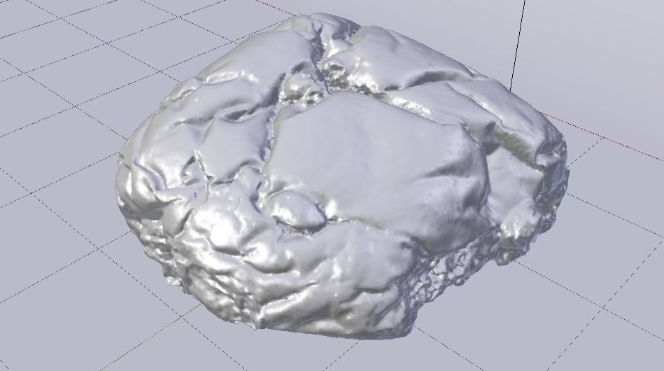 Raisin Bread Low-poly 3D model_15