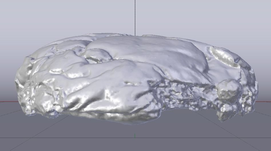 Raisin Bread Low-poly 3D model_17