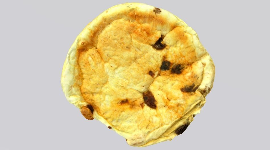 Raisin Bread Low-poly 3D model_9