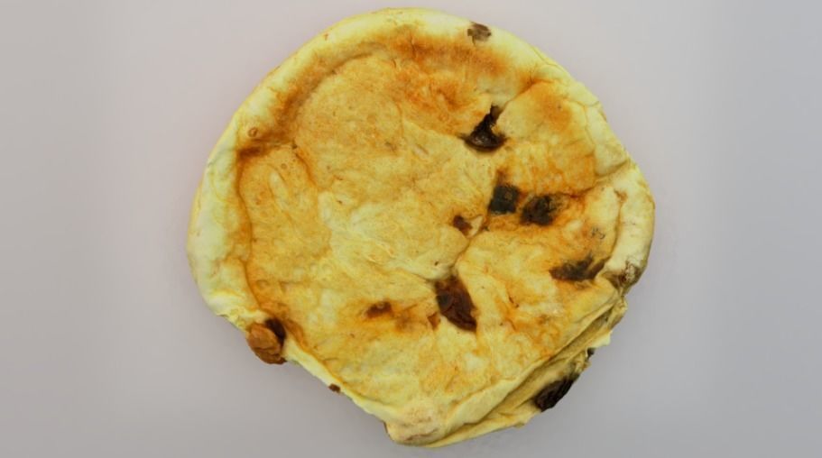 Raisin Bread Low-poly 3D model_4