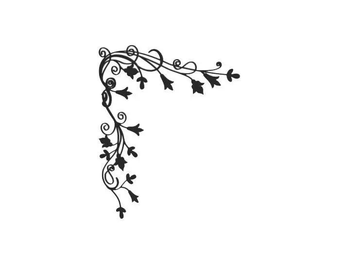 Wall decor 3D print model_0