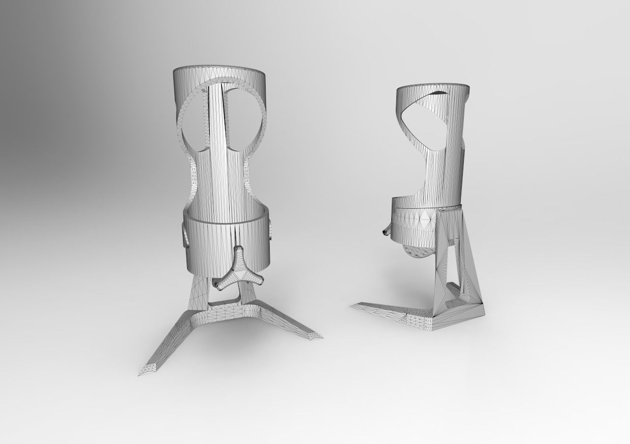 CEREAL PASTA  COFFEE - DISPENSER - 3D PRINTED 3D print model_5