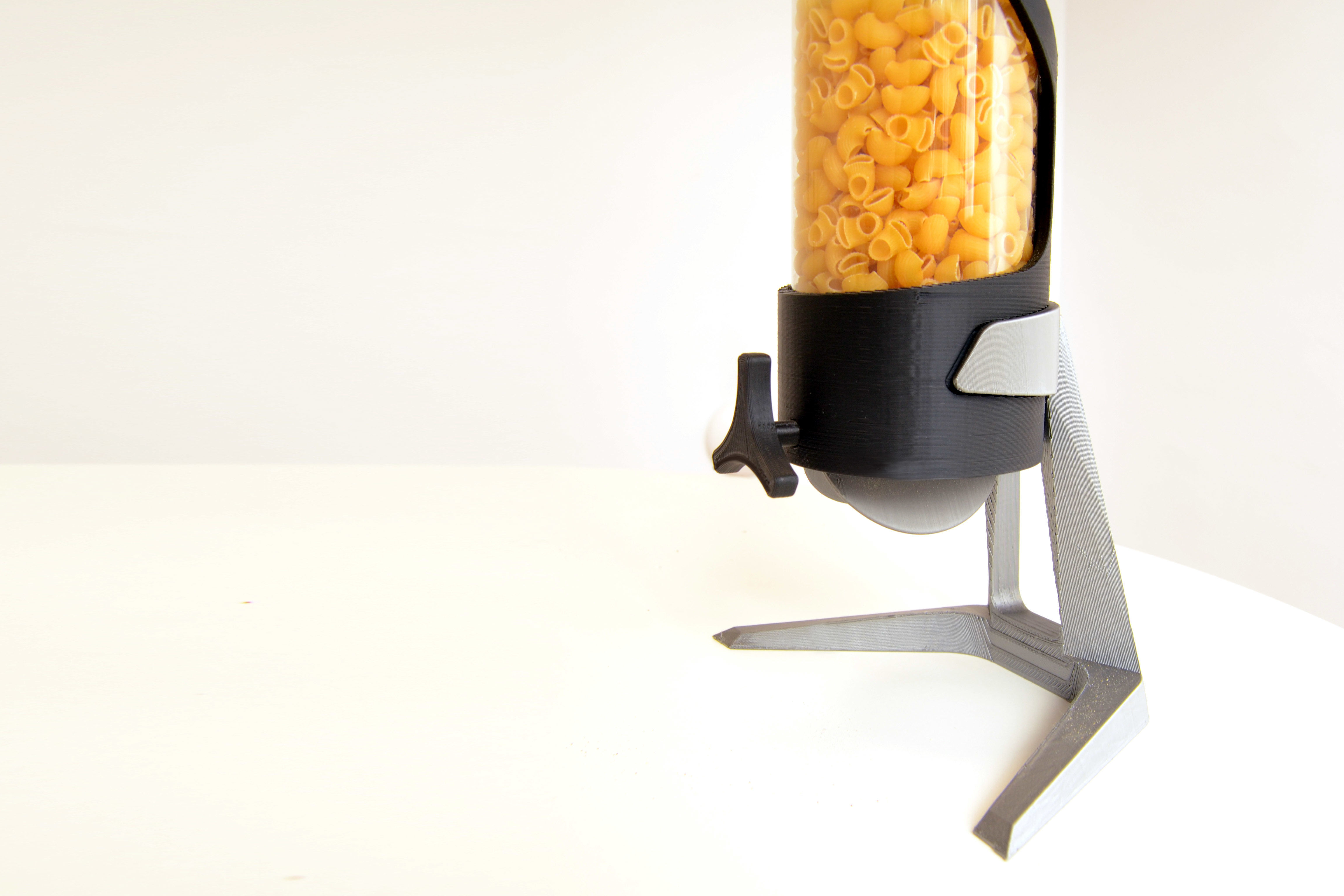 CEREAL PASTA  COFFEE - DISPENSER - 3D PRINTED 3D print model_11