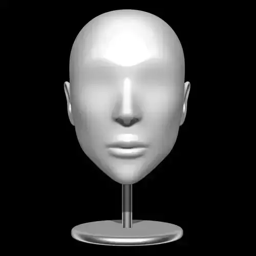 Mannequin Head 3D model
