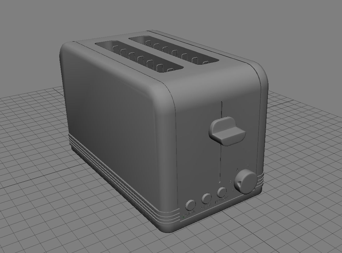 Toaster 3D Model 3D model_7