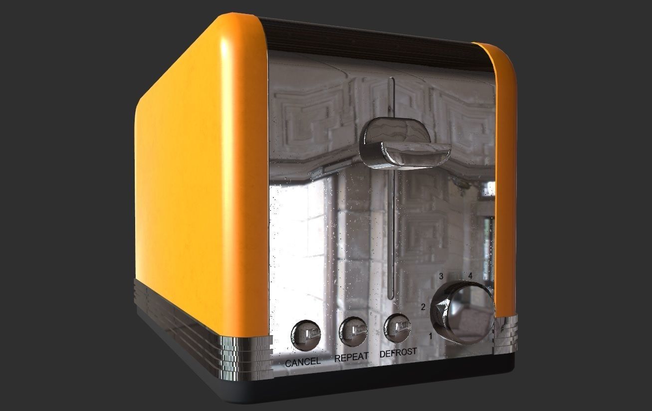 Toaster 3D Model 3D model_2