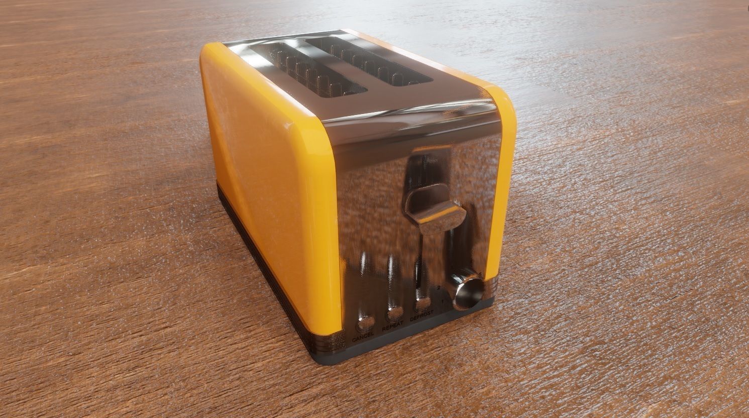 Toaster 3D Model 3D model_1