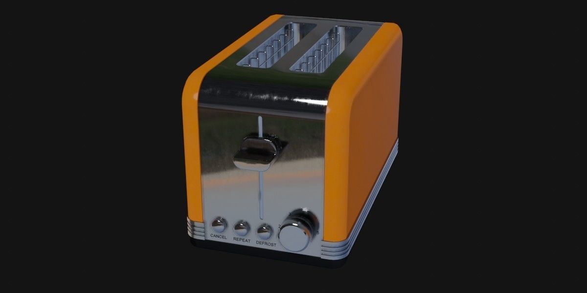 Toaster 3D Model 3D model_11