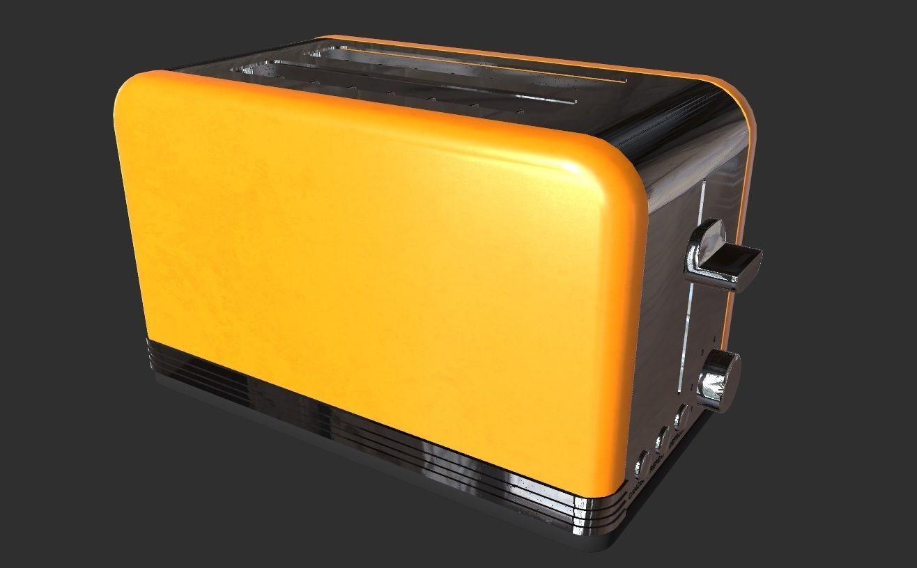 Toaster 3D Model 3D model_10