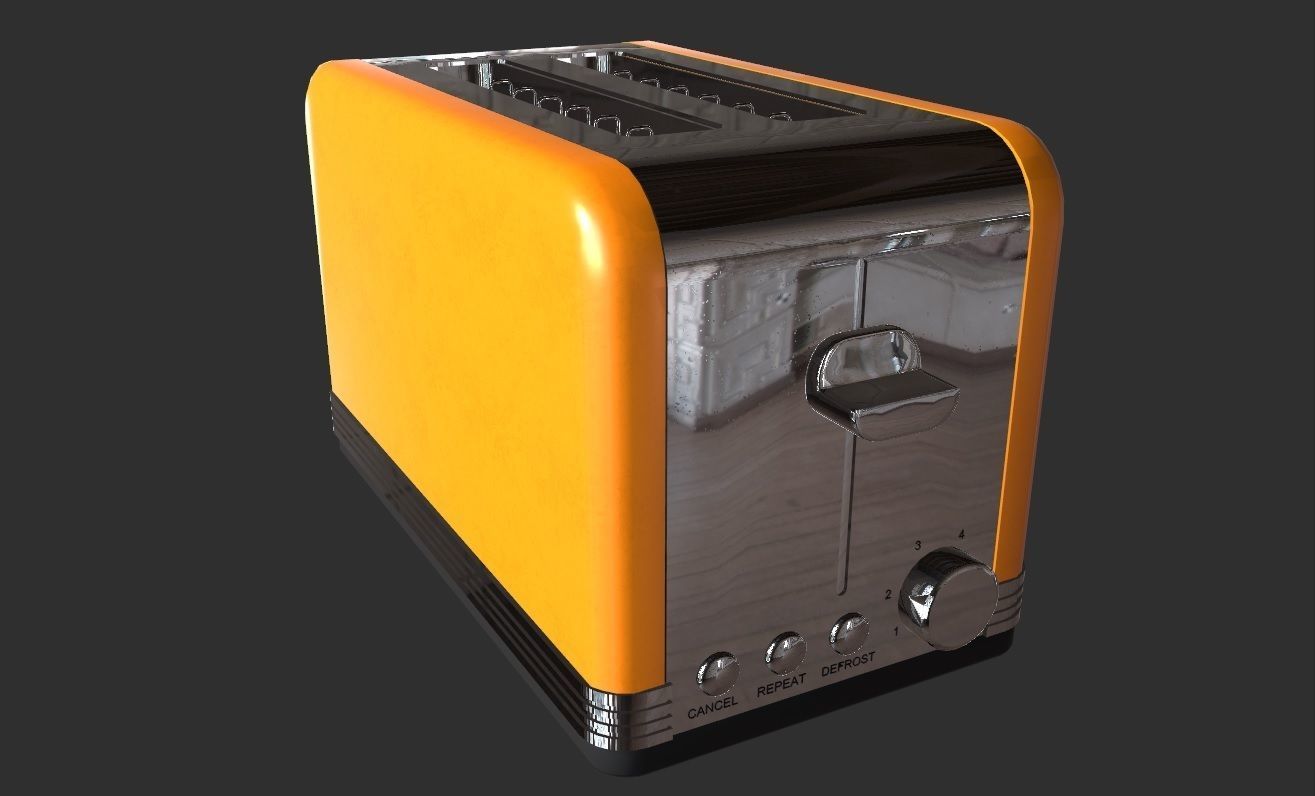 Toaster 3D Model 3D model_17