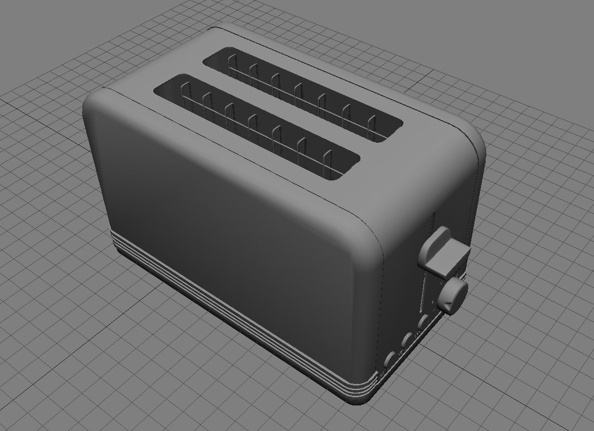 Toaster 3D Model 3D model_14