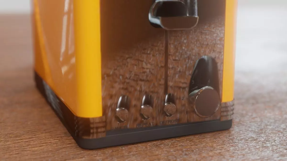 Toaster 3D Model 3D model_0