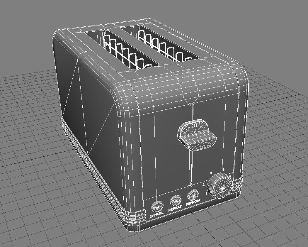 Toaster 3D Model 3D model_9