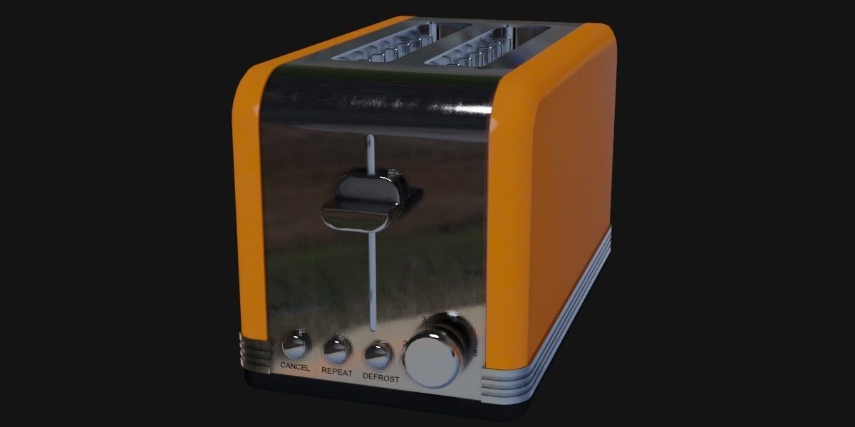 Toaster 3D Model 3D model_5