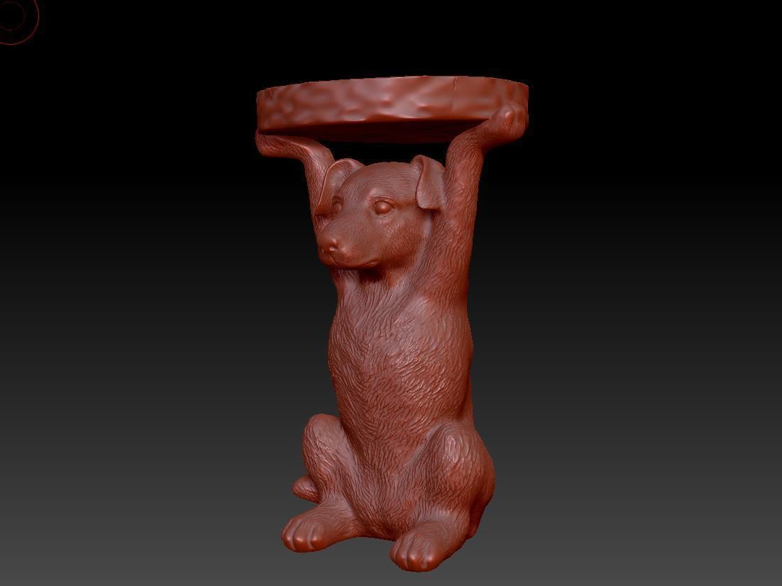 Side Table Animal Mr Jack print 3D print model_2