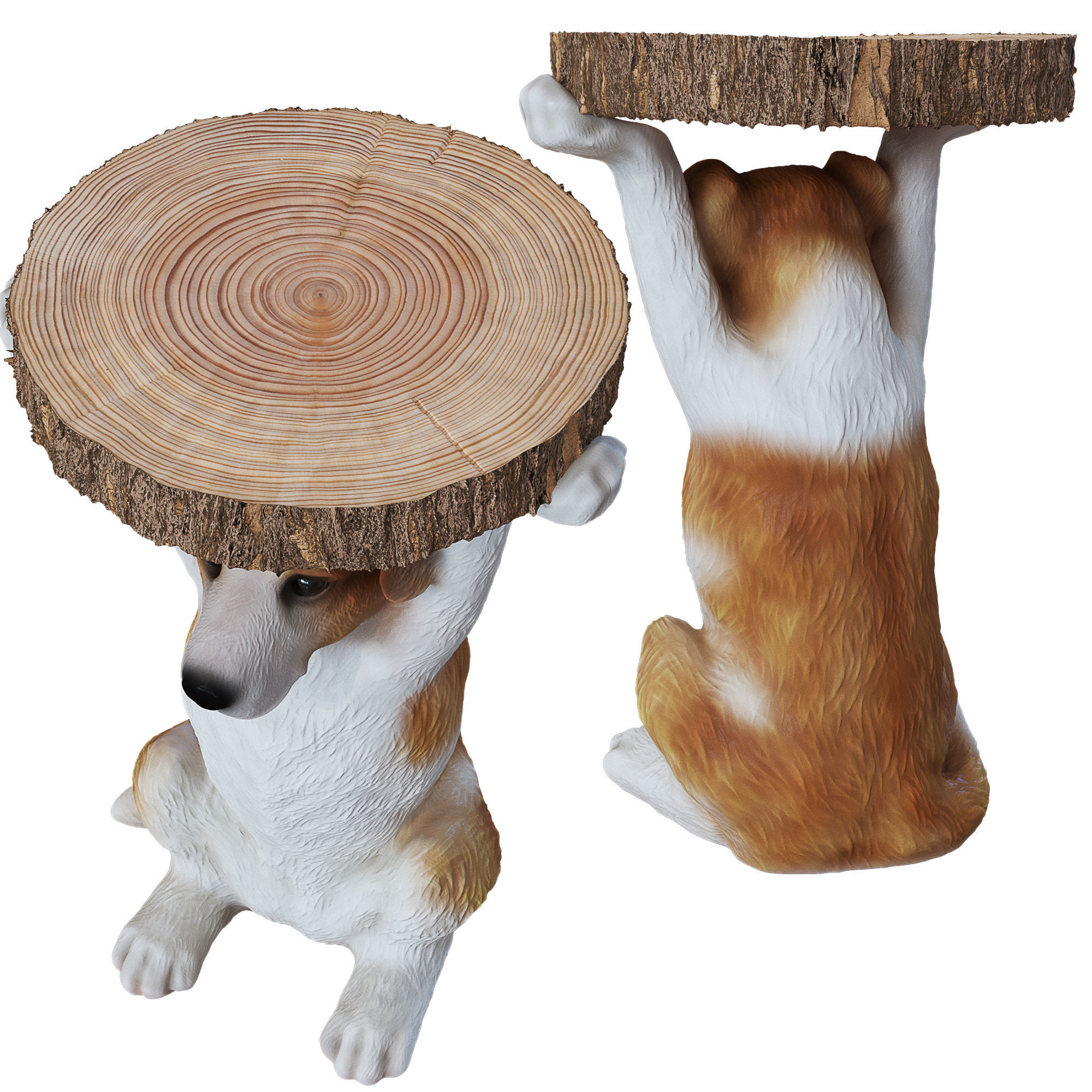 Side Table Animal Mr Jack print 3D print model_1
