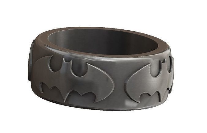 Batman Ring 3D print model