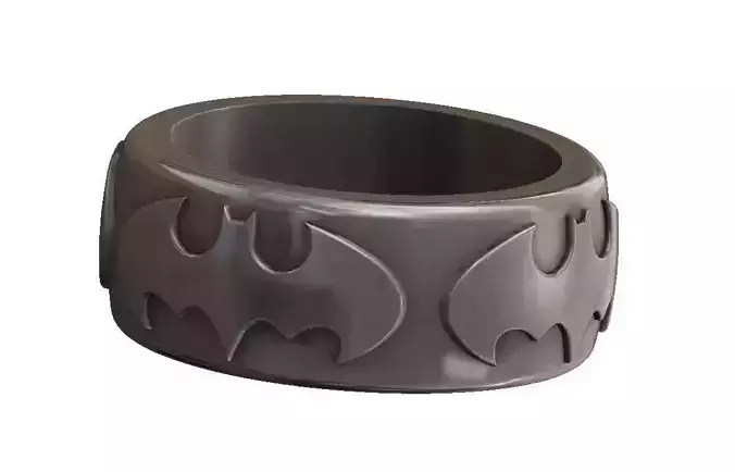 Batman Ring 3D print model