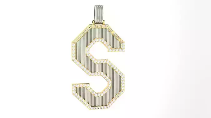 Pedant Letter S SUPREME LEAGUE OF MAN S