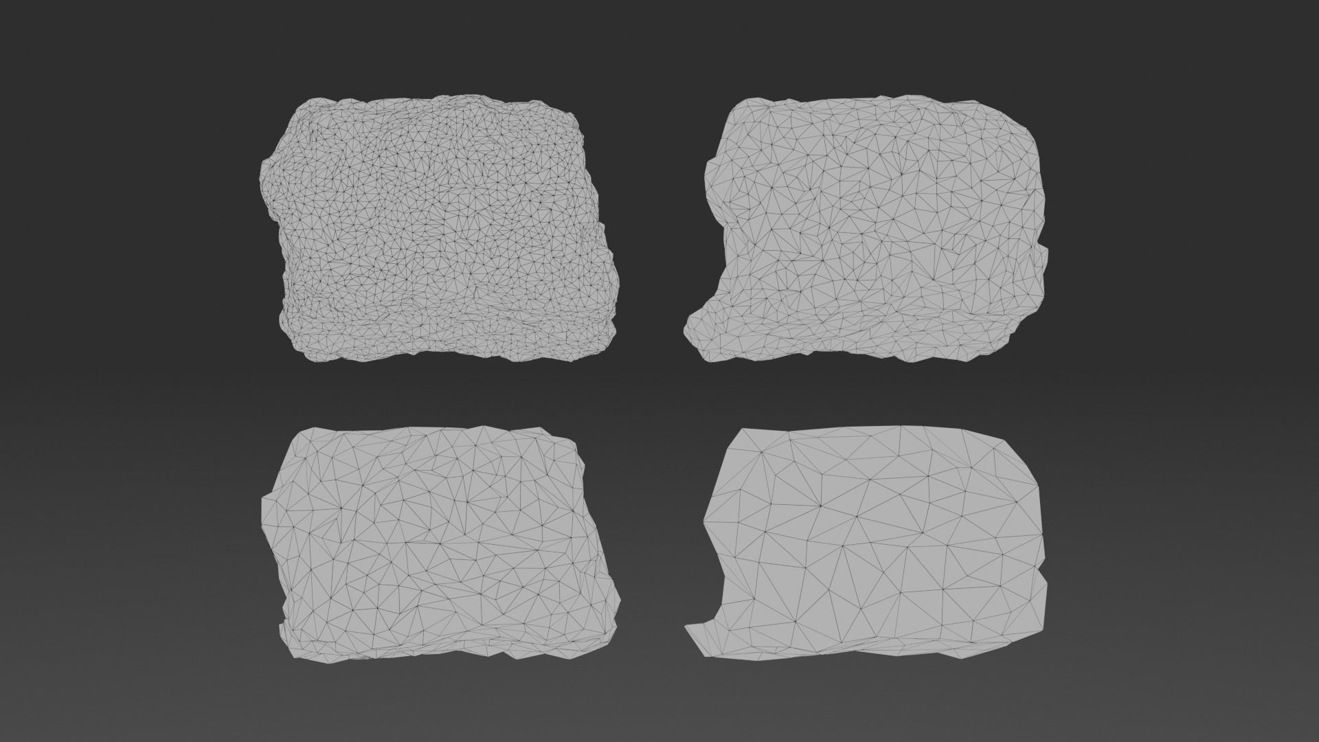 Environmental Rocks Vol1 - Game Ready and PBR Low-poly 3D model_57