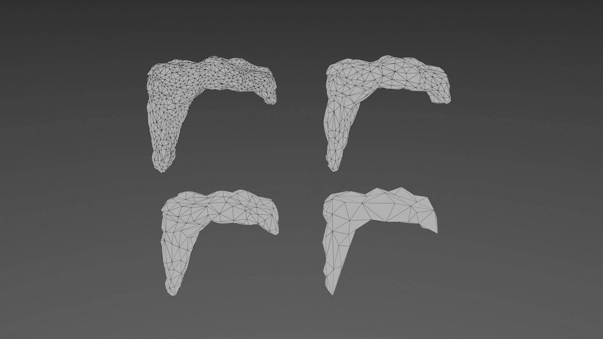 Environmental Rocks Vol1 - Game Ready and PBR Low-poly 3D model_33