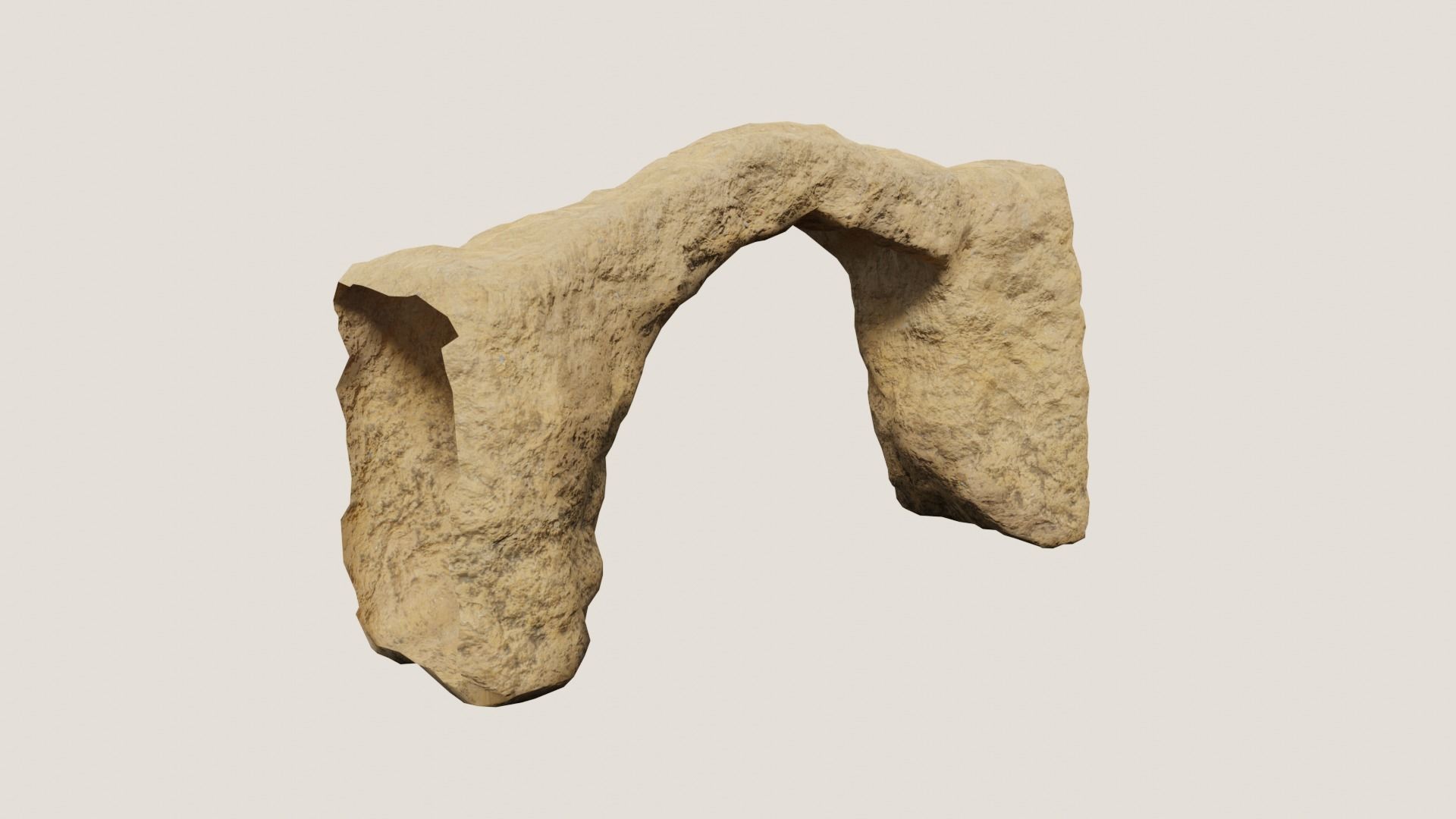 Environmental Rocks Vol1 - Game Ready and PBR Low-poly 3D model_31