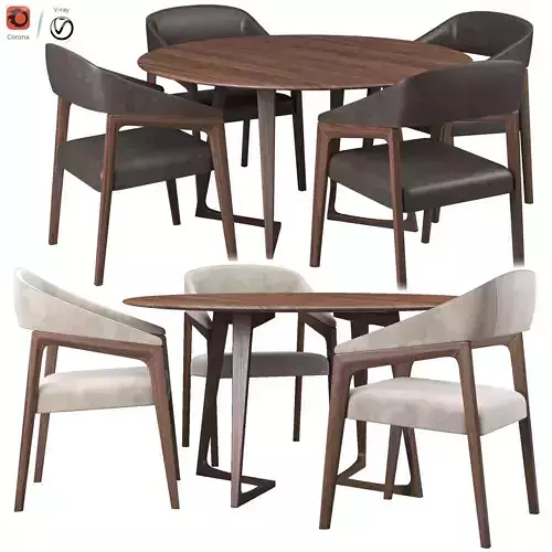 Lara Chair And Twist Table