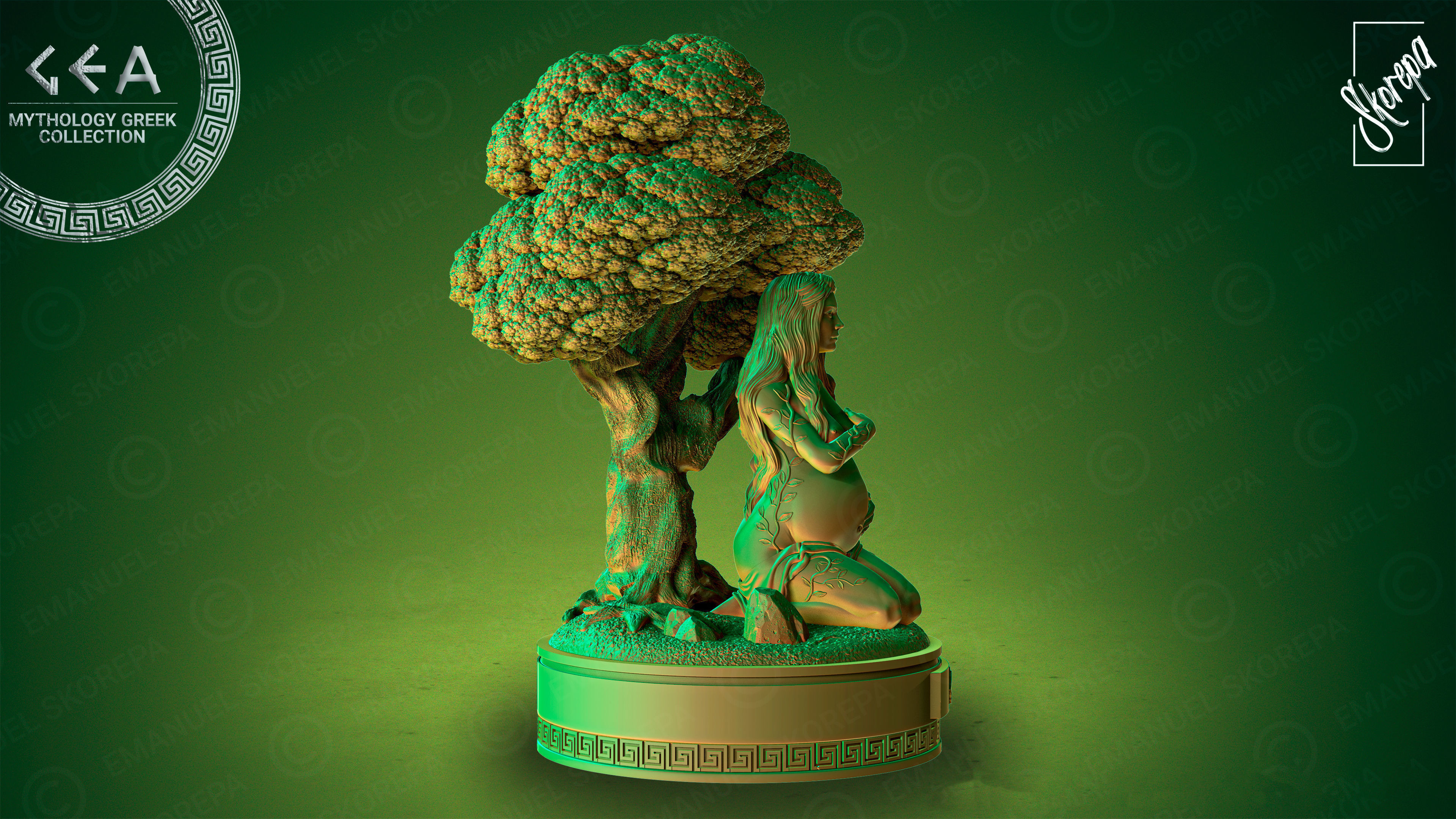 GEA - Greek Mythology Collection 3D print model_1