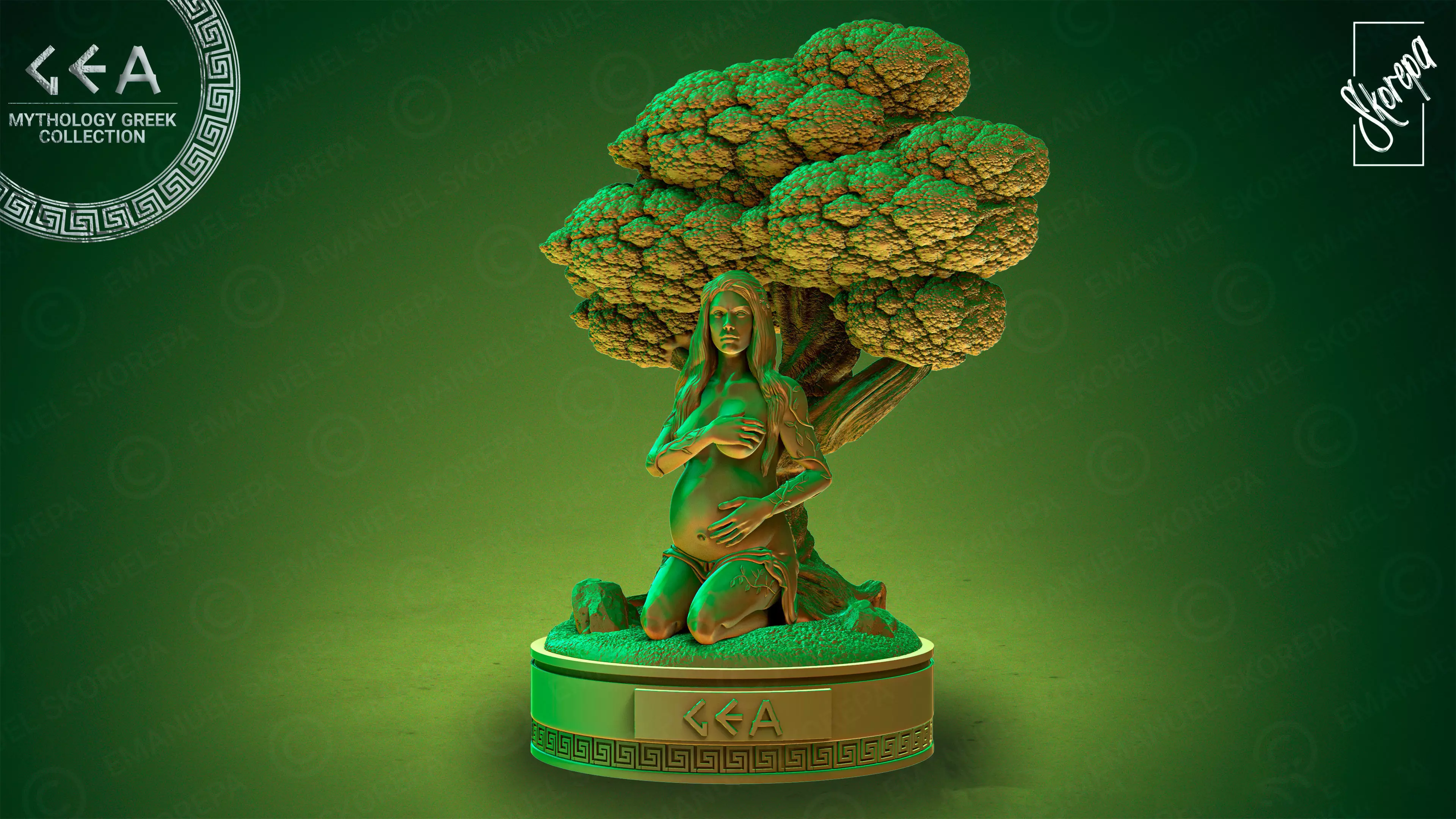 GEA - Greek Mythology Collection 3D print model_0